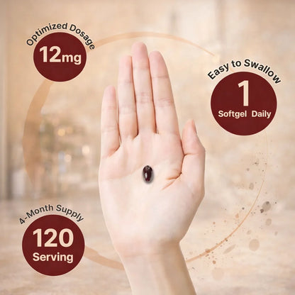 Sculpt Astaxanthin from Haematococcus pluvialis microalgae — nature's strongest antioxidant
